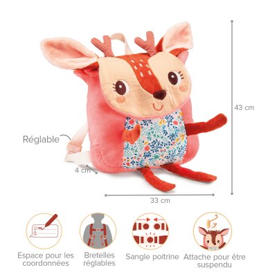 Sac à dos tout doux stella