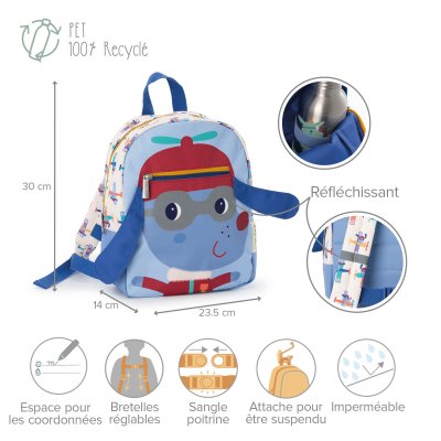 Sac à dos enfant jules le chien
