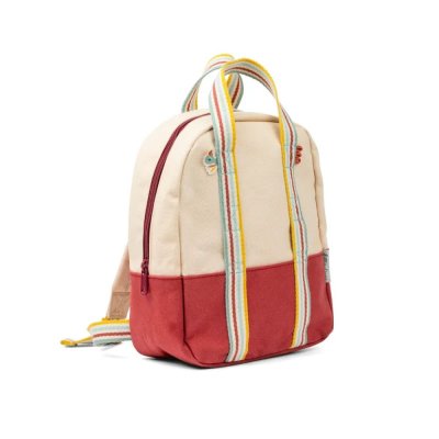 Sac à dos enfant mix & match beige ambre / jungle