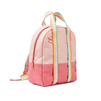 Sac à dos enfant mix & match rose framboise / jeanne