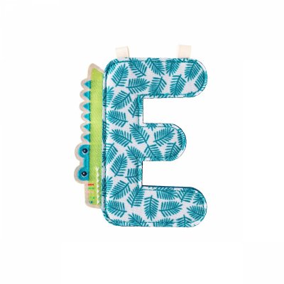 Lettre de l'alphabet décorative e anatole