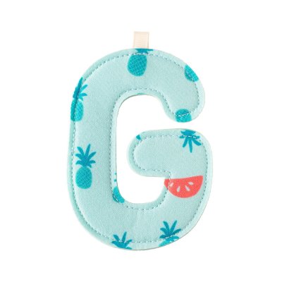 Lettre de l'alphabet décorative g