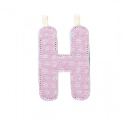 Lettre de l'alphabet décorative h