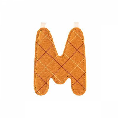 Lettre de l'alphabet décorative m