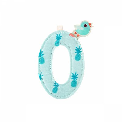 Lettre de l'alphabet décorative o