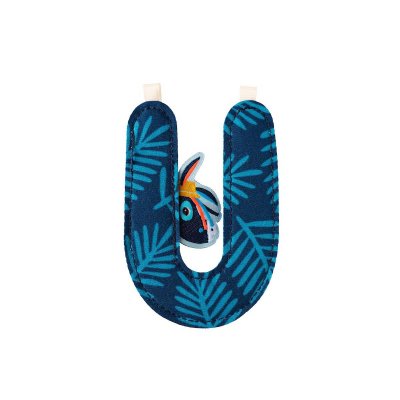 Lettre de l'alphabet décorative u