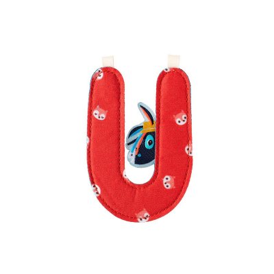 Lettre de l'alphabet décorative u