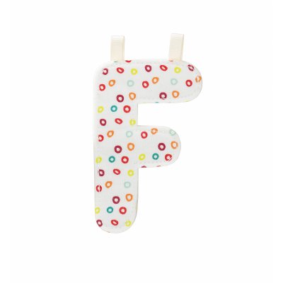 Lettre de l'alphabet décorative f