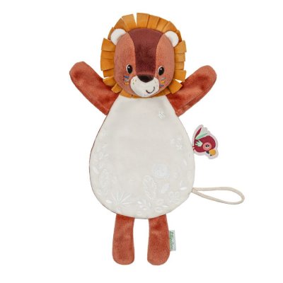 Doudou marionnette phosphorescente jack le lion