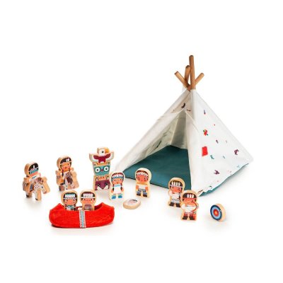 LILLIPUTIENS Tipi et les indiens