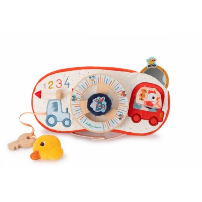 Panneau d'activités ferme en voiture