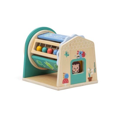 Rouleau d'activités en bois tournicolor