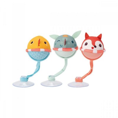 Lot de 3 balles de bain joe, alice et gaspard