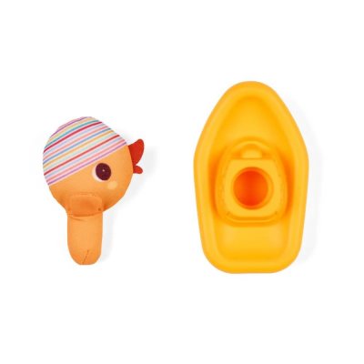 Jouet de bain bateau flottant gaspard le canard
