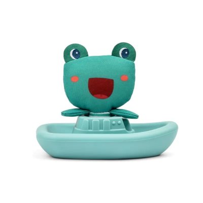 Jouet de bain bateau flottant james la grenouille