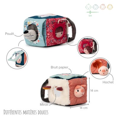 Cube d'activités sonore louis le loup