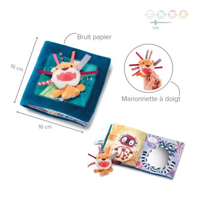 Livre bébé jack rugit