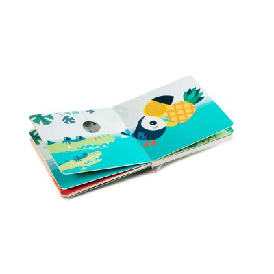 Livre d'éveil jungle jam