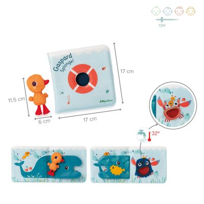 Livre de bain gaspard splonge