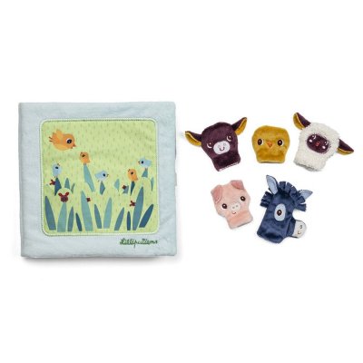 Livre pour enfant d'activités les bébés marionnettes à doigts