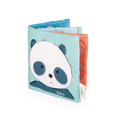 KALOO Livre d'éveil en tissu panda - wwf