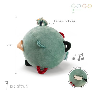 Balle sensorielle joe le dragon