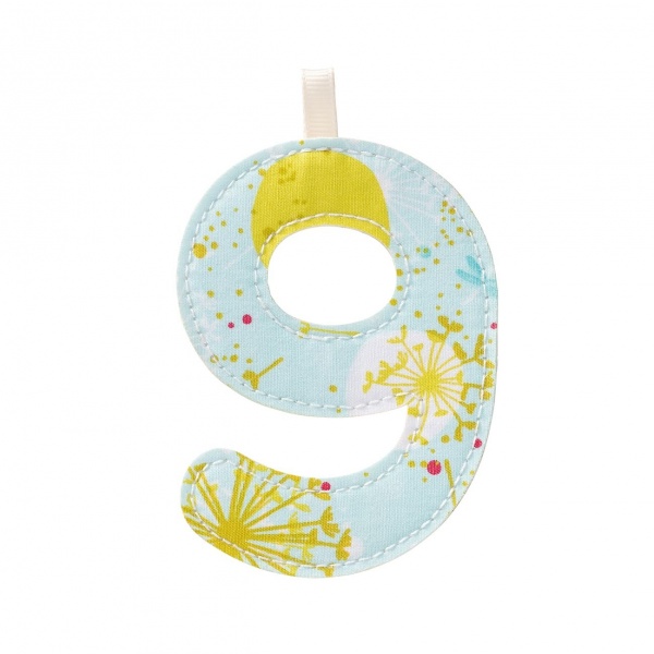 Chiffre à suspendre numéro 9 Lilliputiens