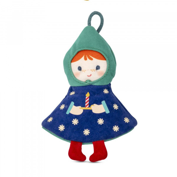 Lutin boule de noël réversible - titti Lilliputiens