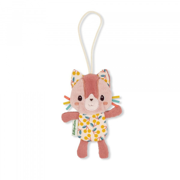 Etiquette bagage jeanne le chat Lilliputiens