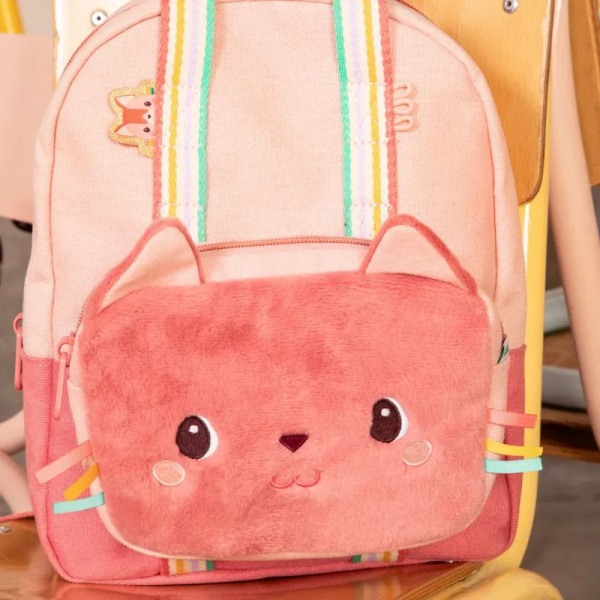 Sac à dos enfant rose framboise Lilliputiens