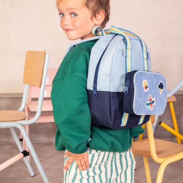 Sac pochette enfant avec sangle jules Lilliputiens