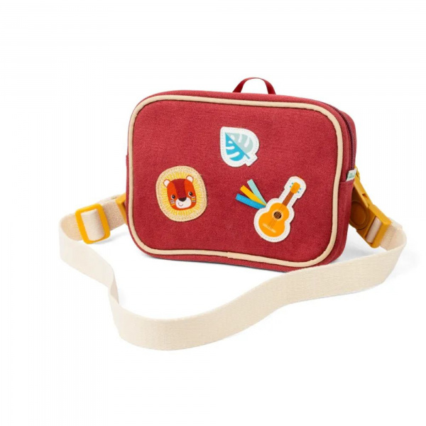 Sac pochette enfant avec sangle jungle Lilliputiens
