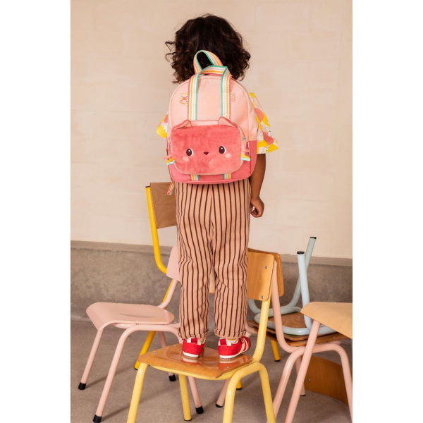 Sac à dos enfant mix & match rose framboise / jeanne Lilliputiens