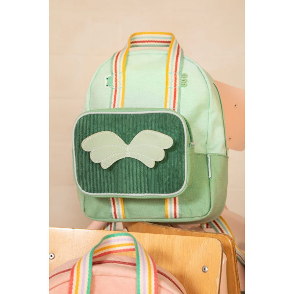 Sac à dos enfant mix & match vert pomme / joe Lilliputiens