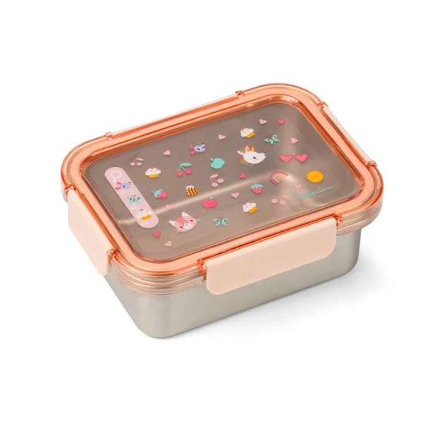 Lunch box enfant avec jeu cherche et trouve jeanne Lilliputiens