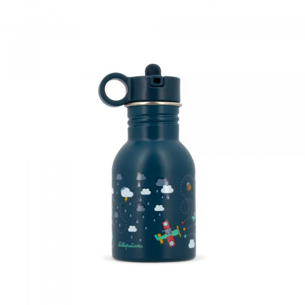 Gourde 400ml avec jeu cherche et trouve jules Lilliputiens