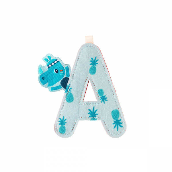 Lettre de l'alphabet décorative a alice Lilliputiens