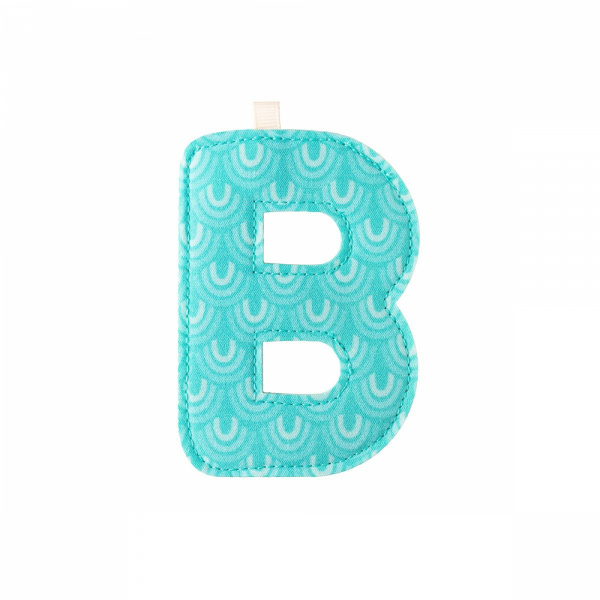 Lettre de l'alphabet décorative b Lilliputiens