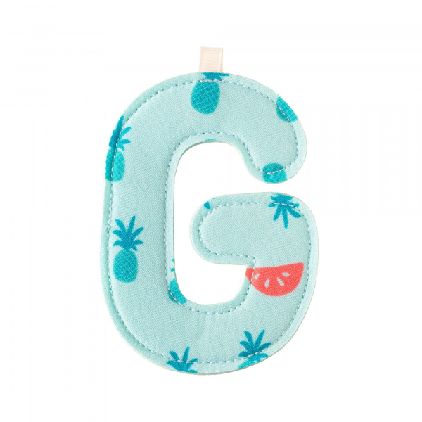 Lettre de l'alphabet décorative a alice Lilliputiens