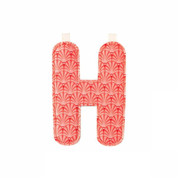 Lettre de l'alphabet décorative h Lilliputiens