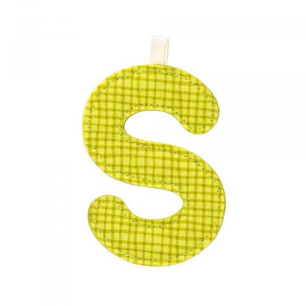 Lettre de l'alphabet décorative a alice Lilliputiens