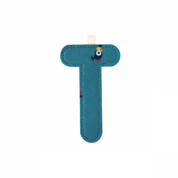 Lettre de l'alphabet décorative t Lilliputiens