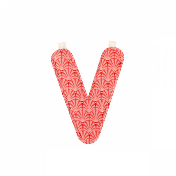 Lettre de l'alphabet décorative v Lilliputiens