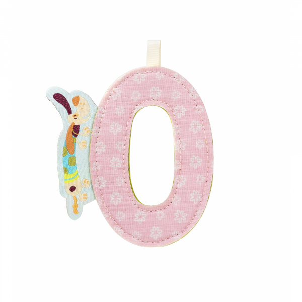 Lettre de l'alphabet décorative a alice Lilliputiens