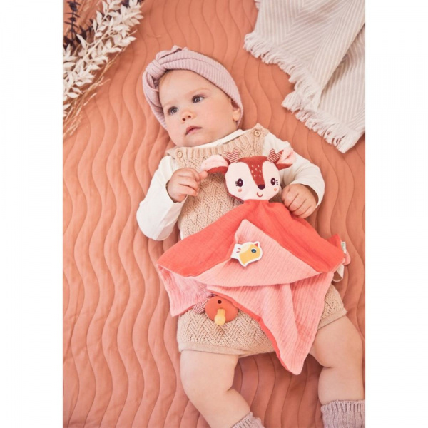Doudou lange eco-friendly stella le faon Lilliputiens