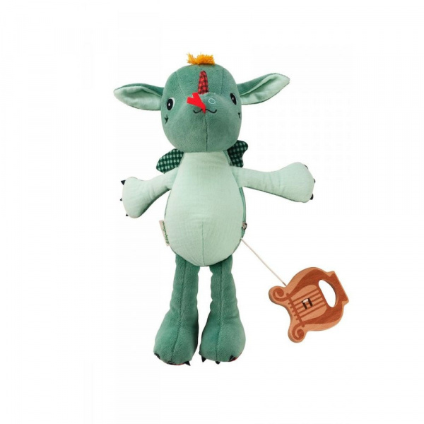 Peluche musicale eco-friendly joe le dragon Lilliputiens