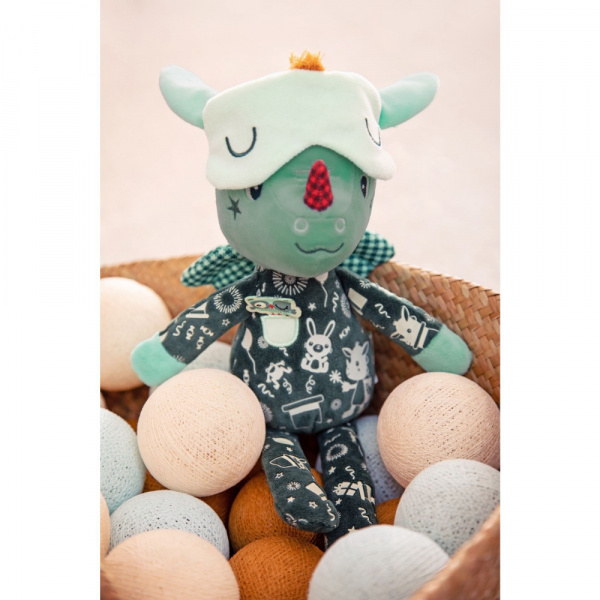 Peluche phosphorescente joe ami de la nuit Lilliputiens