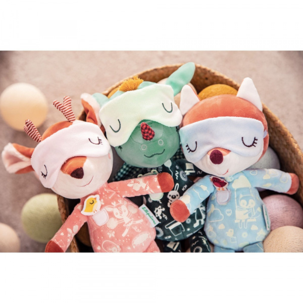 Peluche phosphorescente joe ami de la nuit Lilliputiens