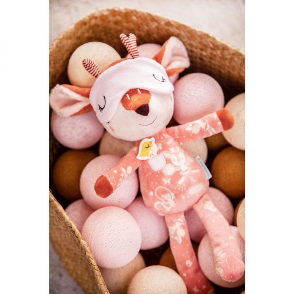 Peluche phosphorescente joe ami de la nuit Lilliputiens