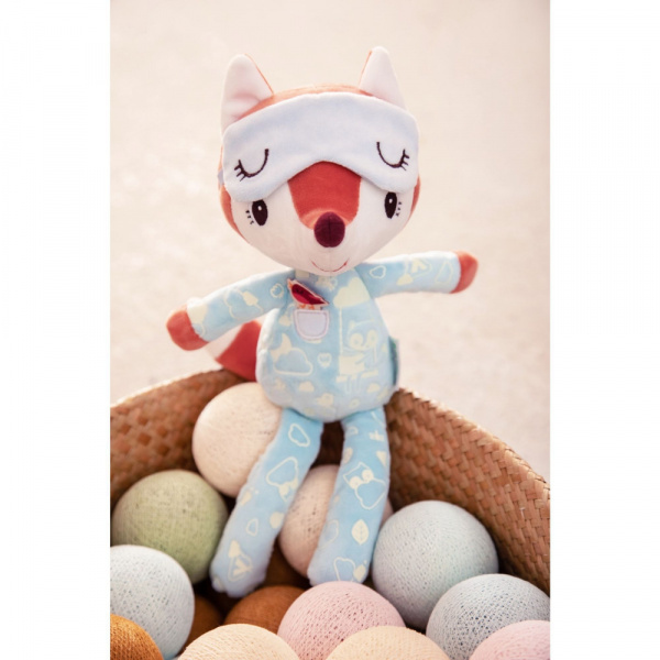 Peluche phosphorescente joe ami de la nuit Lilliputiens